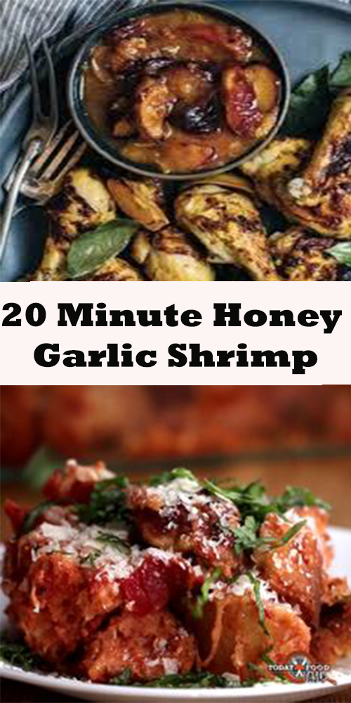 20 Minute Honey Garlic Shrimp – Delicious Foods Around The World