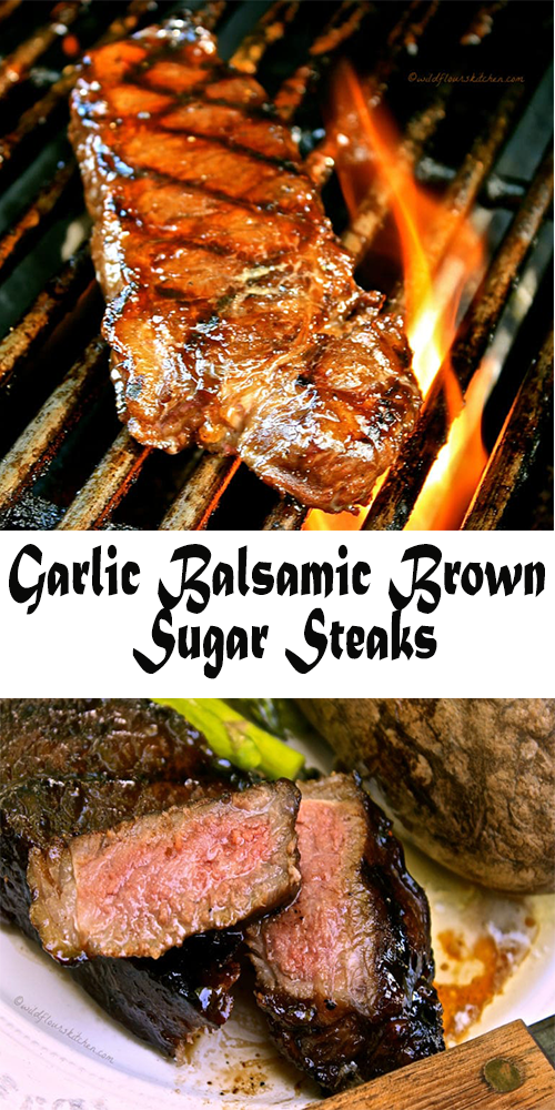 Garlic Balsamic Brown Sugar Steaks – Delicious Foods Around The World